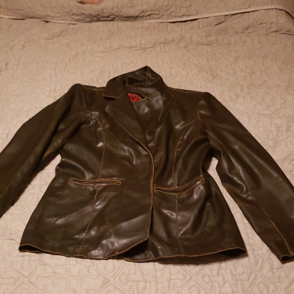 Leather jacket